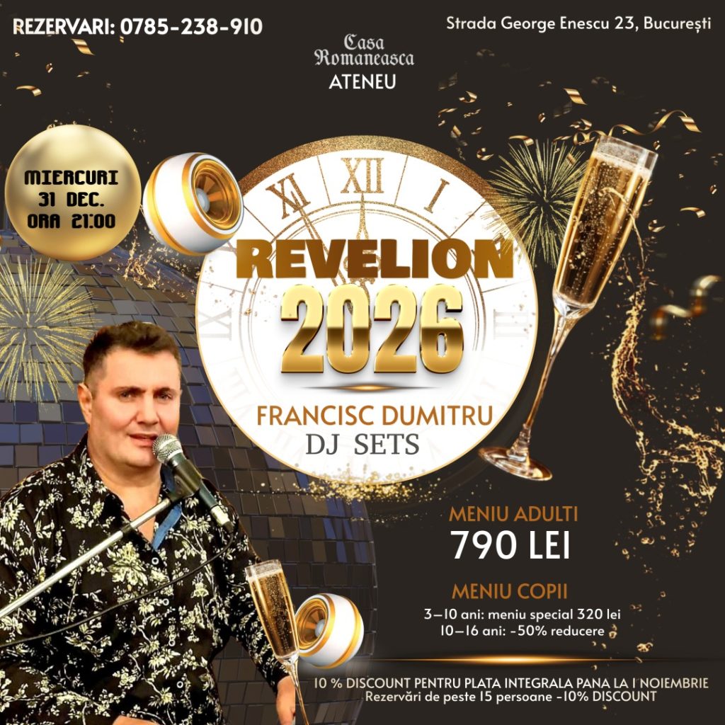 Revelion Casa Romaneasca Ateneu