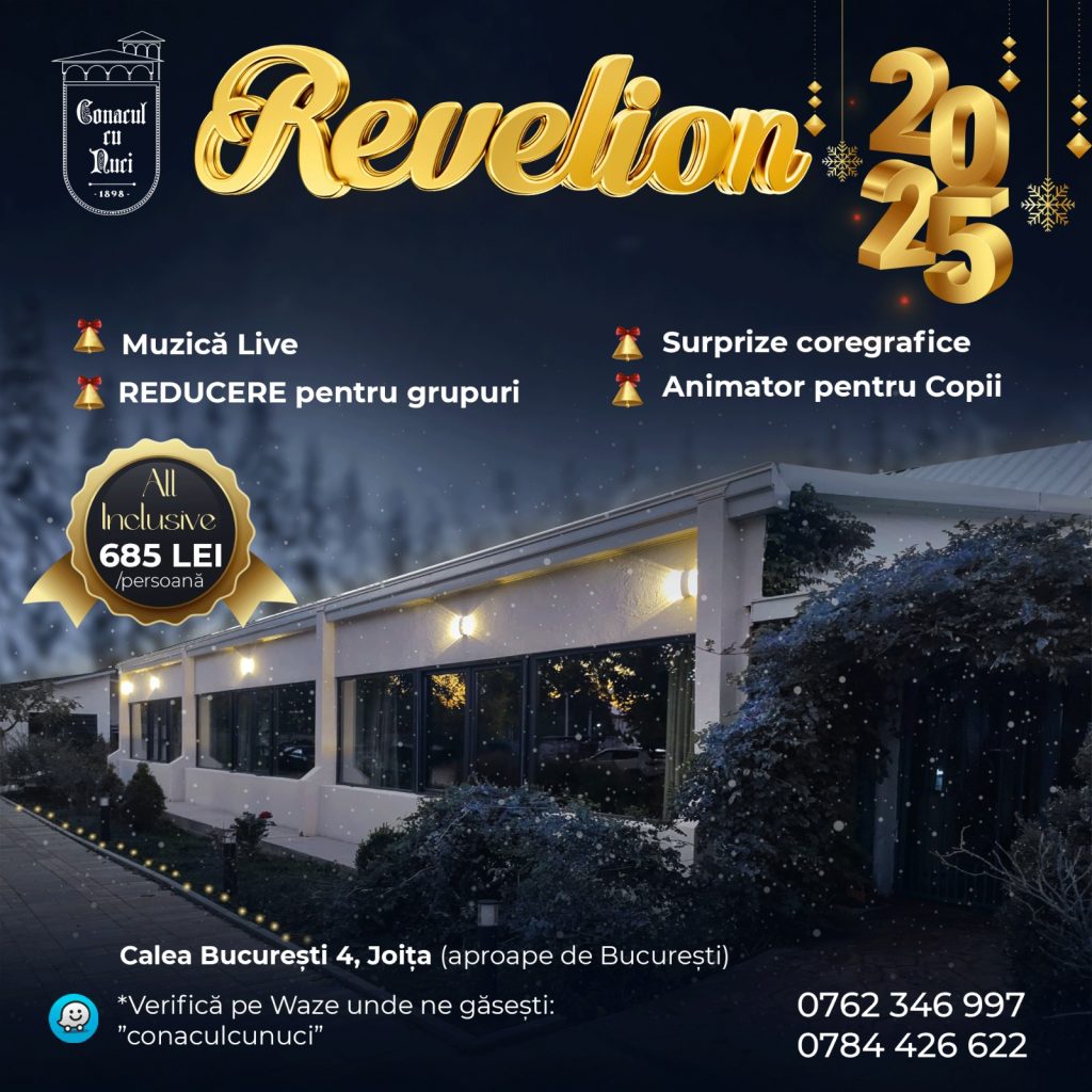 Revelion 2025 la Conacul cu nuci