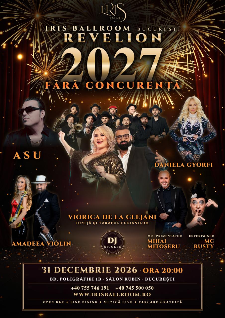 Revelion 2027 la iris Ballroom 2