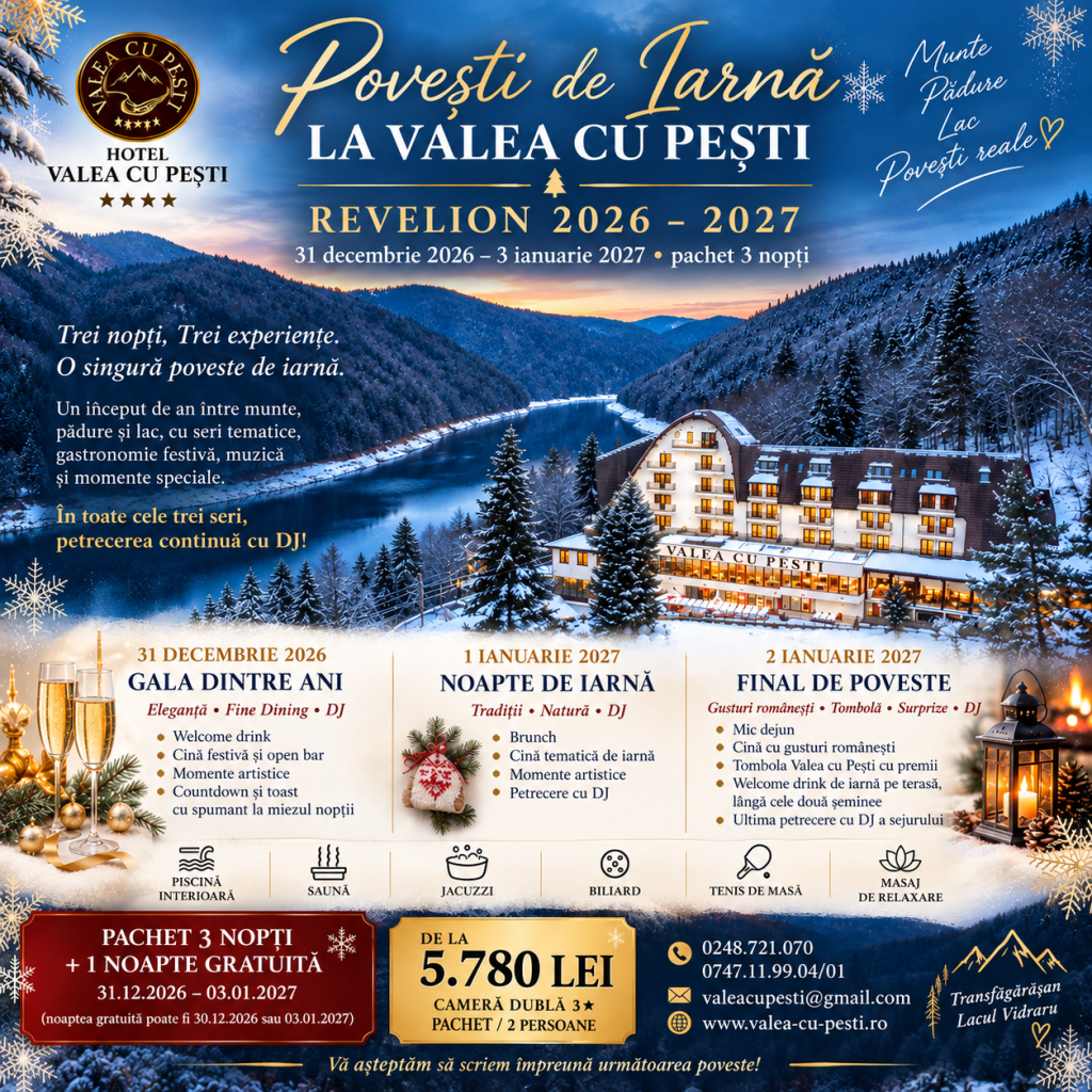 REVELION 2027 Valea cu Pesti